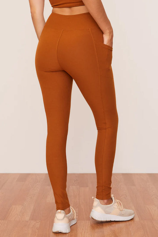 Fauna Ruched Crossover Legging